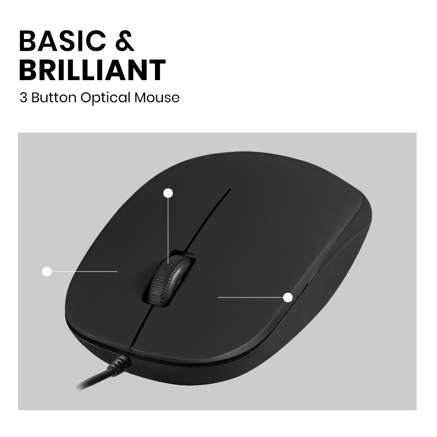 3-Button Office Mouse
