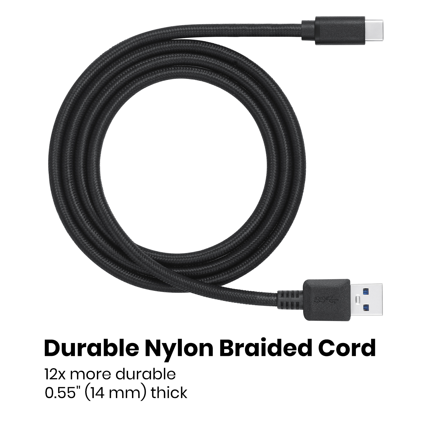 Plastron 1xUSB + 1xUSB-C 45x45