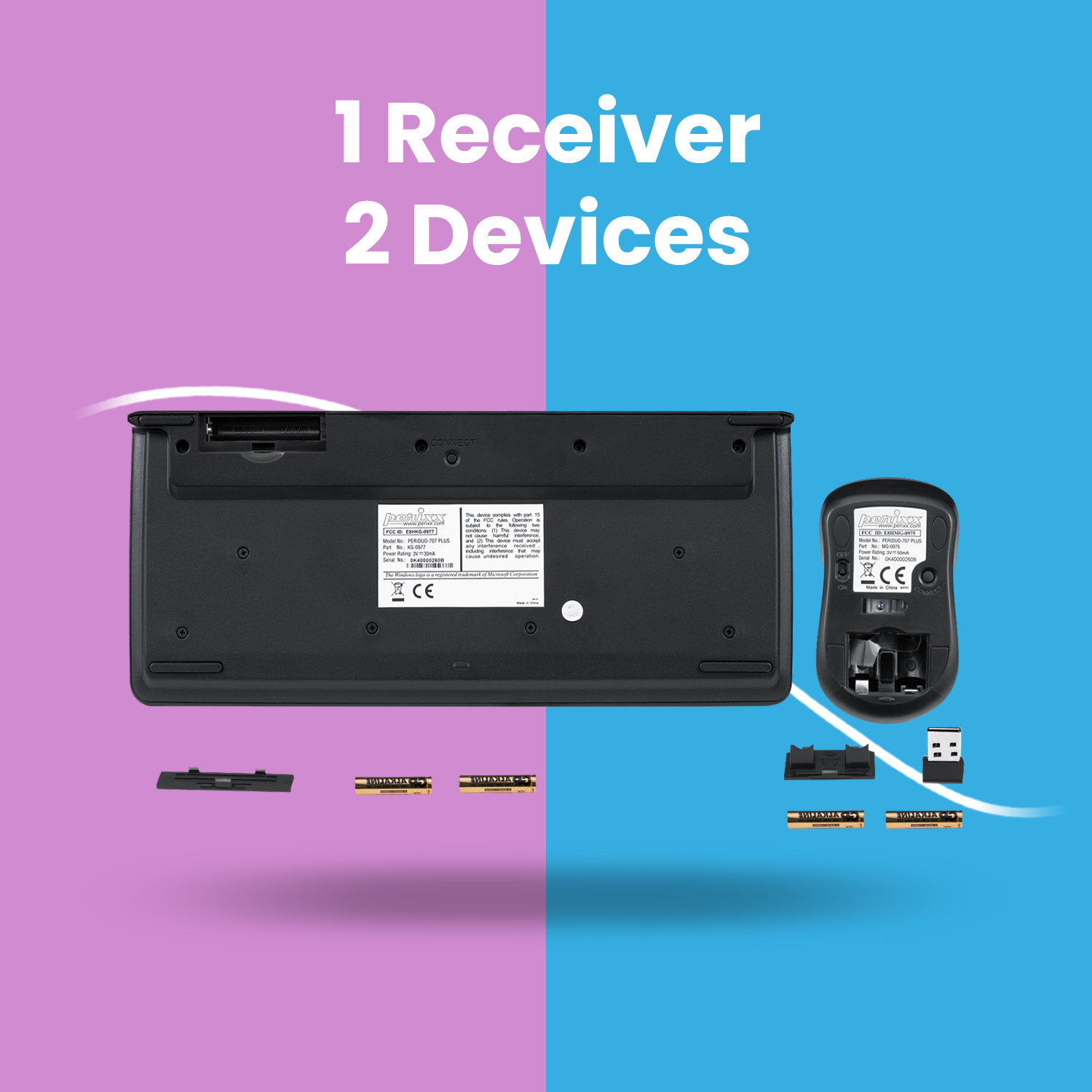 One Receiver for both devices