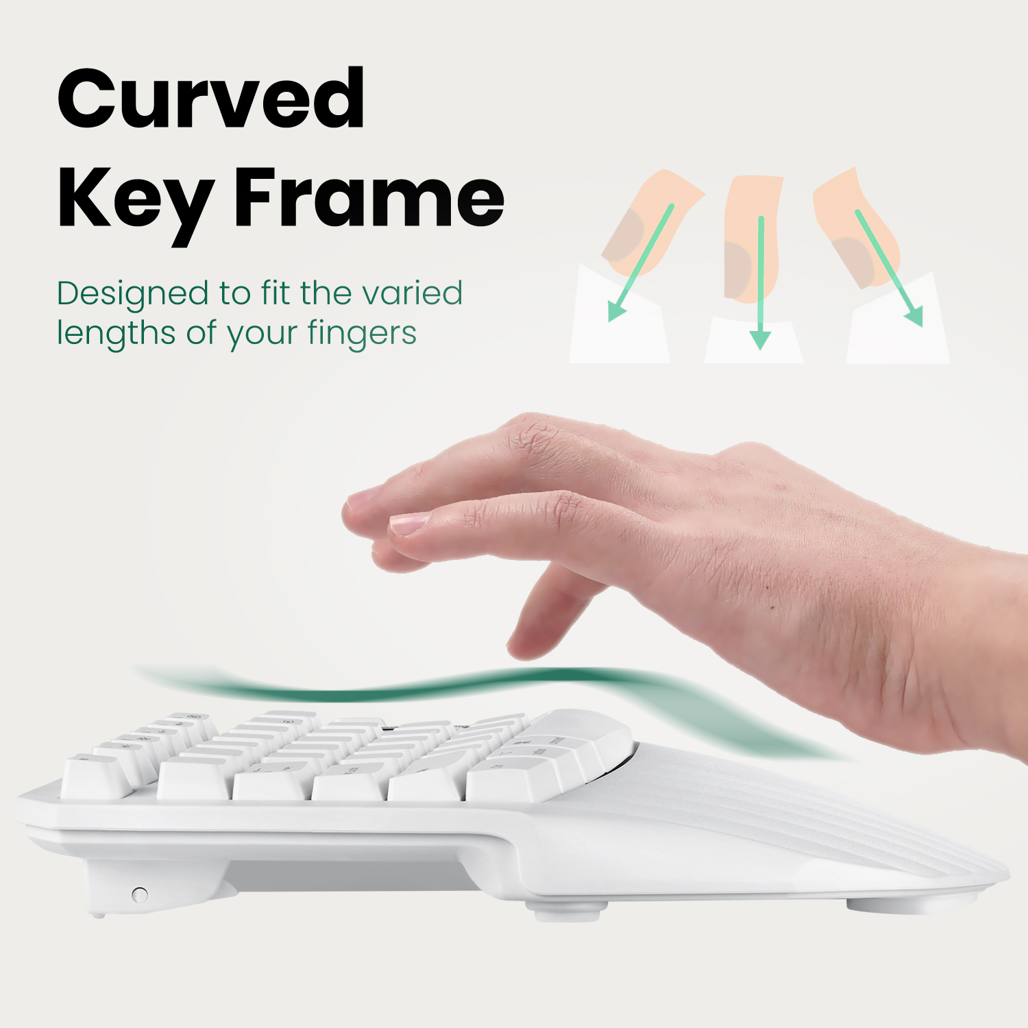  TACTILE AND  RESPONSIVE KEYS 