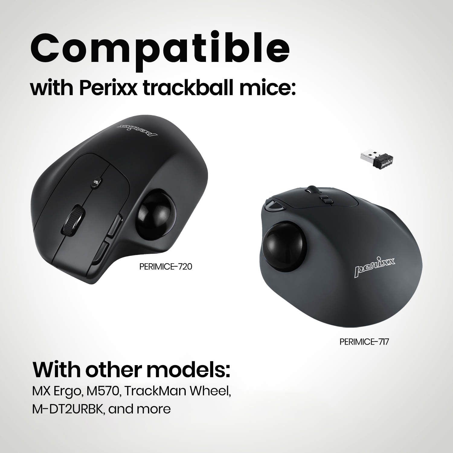 Compatible With Various Trackball Mice Brands