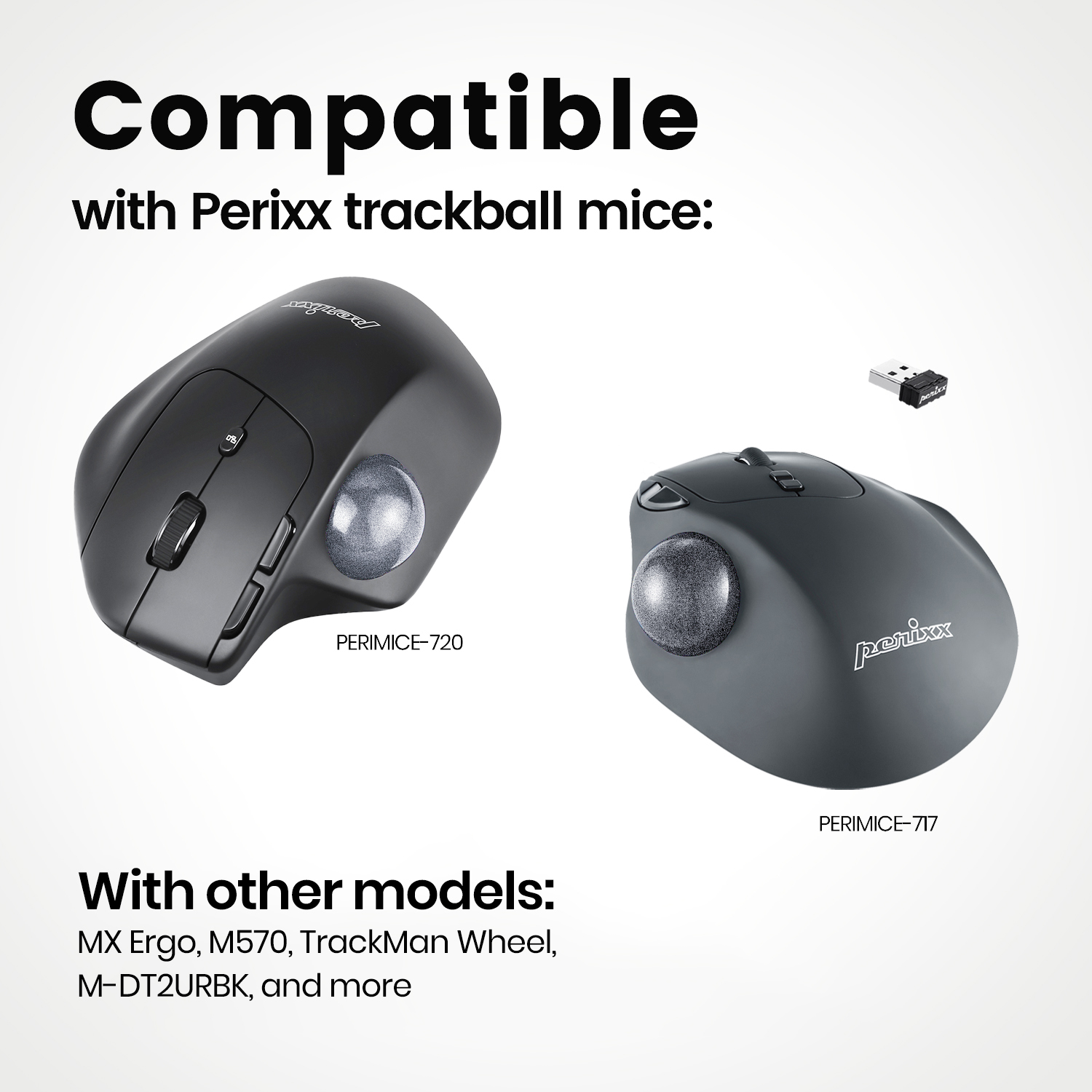 Compatible With Various Trackball Mice Brands