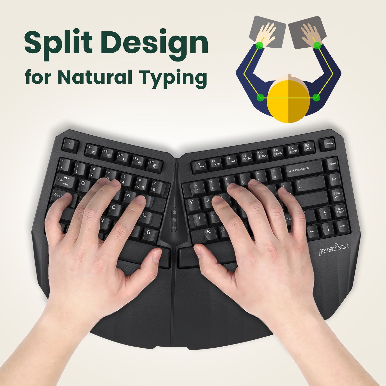 Compact Split Keyboard 