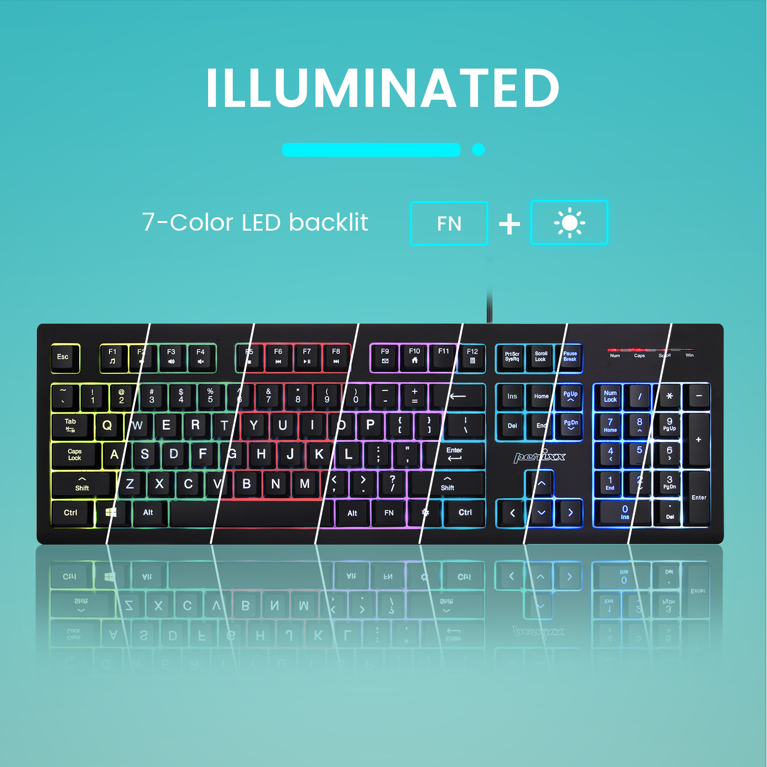 Customizable Illuminating Keyboard