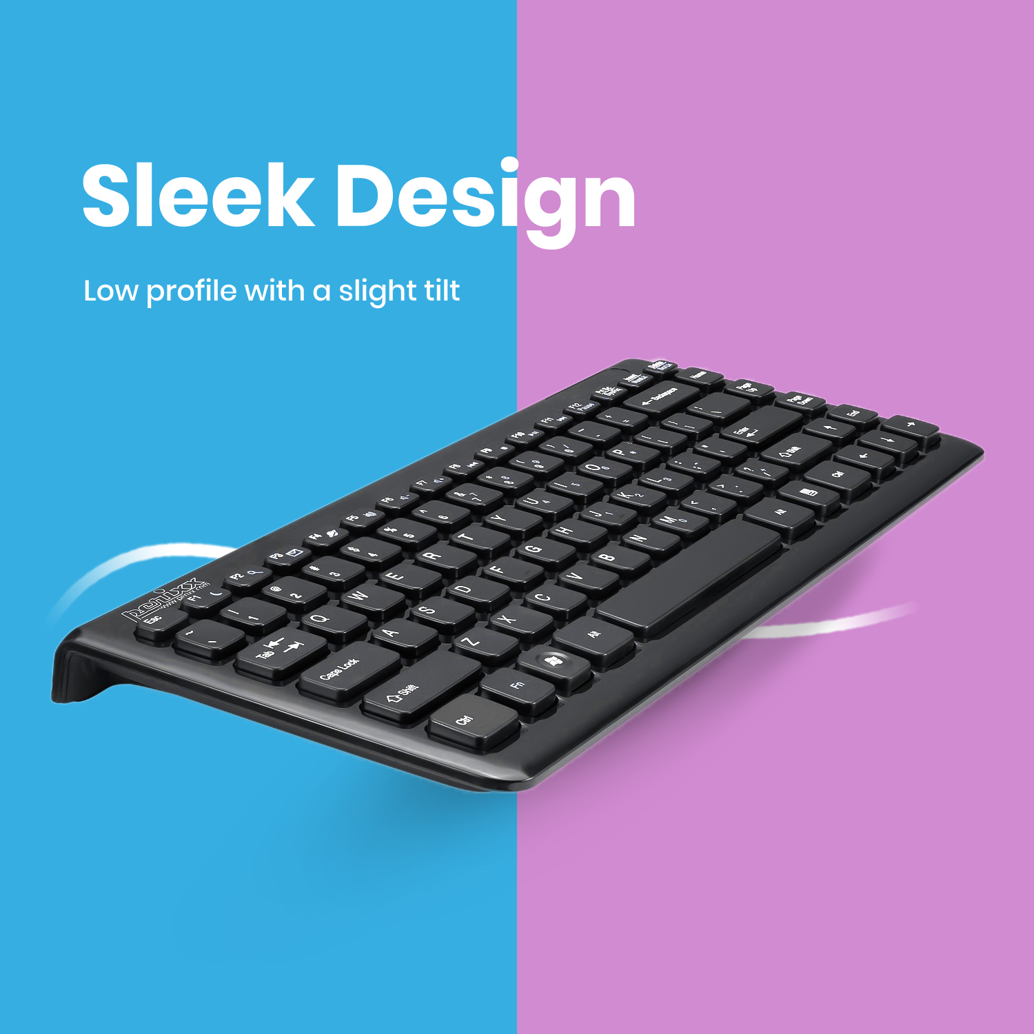 Chicklet Keyboard and Comfortable Mouse